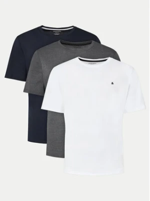Jack&Jones Komplet 3 t-shirtów Paulos 12257006 Kolorowy Standard Fit