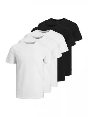 Jack&Jones Komplet 5 t-shirtów Basic 12191190 Kolorowy Regular Fit