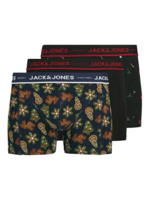Jack & Jones Komplet bokserek Gingerbread 12285149 Czarny