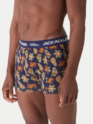 Jack & Jones Komplet bokserki i skarpety Gingerbread Giftbox 12285133 Kolorowy