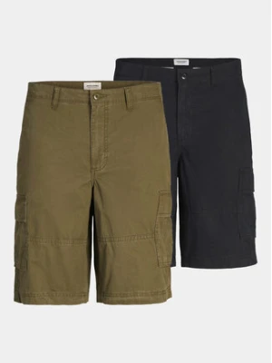 Jack & Jones Komplet szortów sportowych Jpstcole 12258390 Czarny Loose Fit