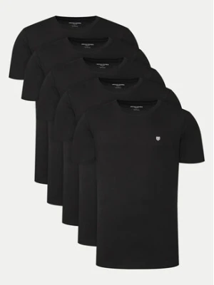 Jack & Jones Komplet t-shirtów Brody 12190468 Czarny Regular Fit