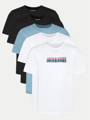 Jack & Jones Komplet t-shirtów Cyber 12267866 Kolorowy Standard Fit