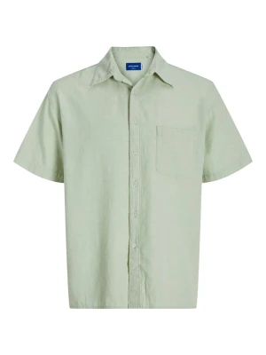 Jack & Jones Koszula "Almeria" w kolorze jasnozielonym rozmiar: L