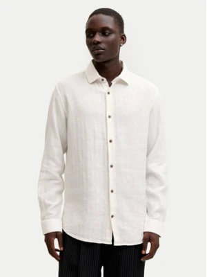 Jack & Jones Koszula Blaparker 12292161 Écru Regular Fit