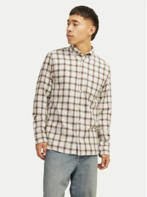 Jack & Jones Koszula Blubrook 12260710 Beżowy Comfort Fit