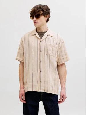 Jack & Jones Koszula Bradley 12290119 Beżowy Regular Fit
