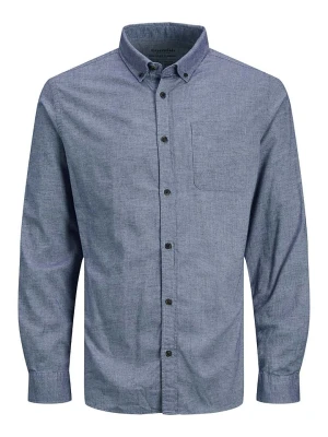 Jack & Jones Koszula "Brook" w kolorze niebieskim rozmiar: L