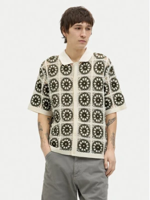 Jack&Jones Koszula Cartagena 12278724 Beżowy Loose Fit