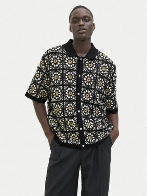 Jack&Jones Koszula Cartagena 12278724 Czarny Loose Fit