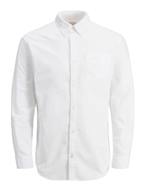 Jack & Jones Koszula "Classic" - Slim fit - w kolorze białym rozmiar: L