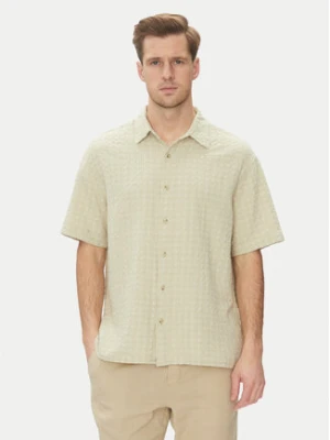 Jack&Jones Koszula Dobby 12277184 Zielony Relaxed Fit