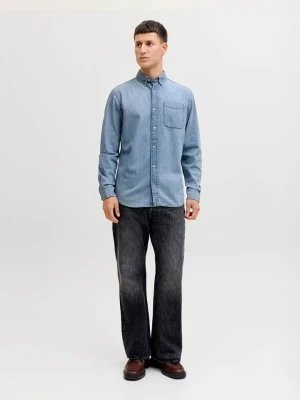 Jack & Jones Koszula dżinsowa - Regular fit - w kolorze błękitnym rozmiar: XL