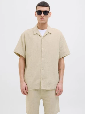 Jack & Jones Koszula "Easter" w kolorze beżowym rozmiar: S