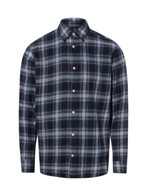 Jack & Jones koszula flanelowa Mężczyźni Regular Fit Bawełna (100%) niebieski