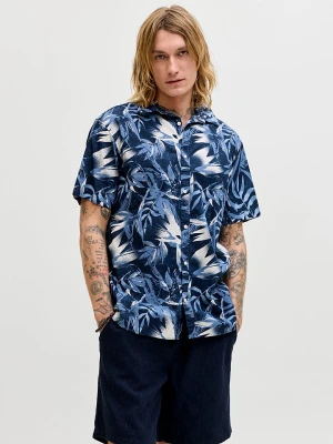 Jack & Jones Koszula "Honolulu" w kolorze granatowym rozmiar: L