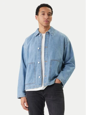 Jack & Jones Koszula jeansowa Cambridge 12293585 Niebieski Oversize