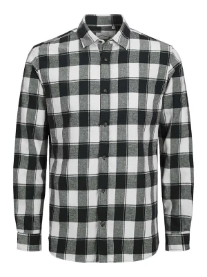 Jack & Jones Koszula "Joshua" w kolorze czarno-białym rozmiar: XXL