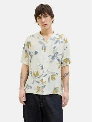 Jack & Jones Koszula Luke 12271111 Écru Relaxed Fit Kremowy