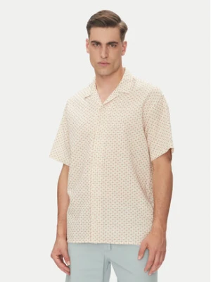 Jack&Jones Koszula Luke 12277185 Beżowy Relaxed Fit