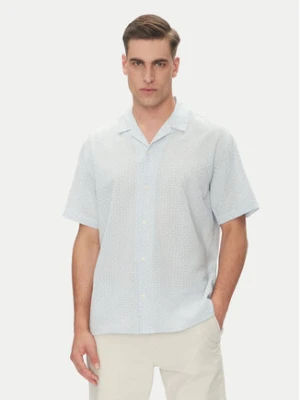 Jack&Jones Koszula Luke 12277185 Granatowy Relaxed Fit