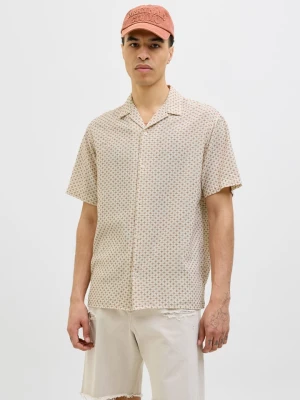 Jack & Jones Koszula "Luke" w kolorze beżowym rozmiar: L