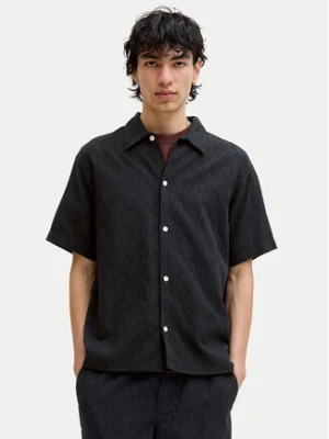 Jack & Jones Koszula Montauk 12293555 Czarny Relaxed Fit