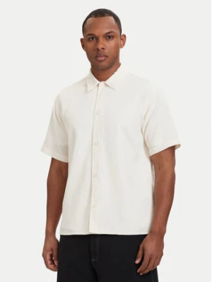 Jack & Jones Koszula Montauk 12293555 Kremowy Relaxed Fit