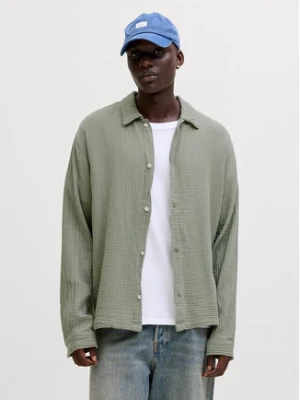 Jack & Jones Koszula Nantucket 12291804 Zielony Relaxed Fit