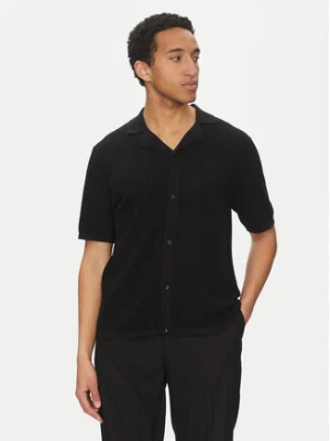 Jack&Jones Koszula Orion 12268226 Czarny Relaxed Fit