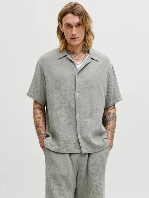 Jack & Jones Koszula "Ornantucket" w kolorze szarym rozmiar: M