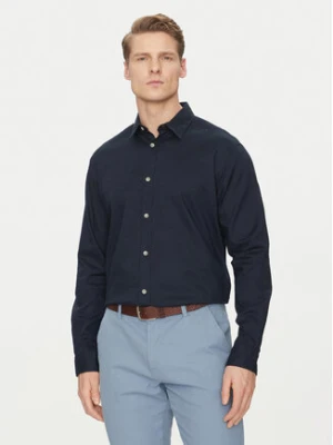 Jack&Jones Koszula Pierre 12270085 Granatowy Relaxed Fit