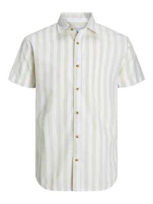 Jack & Jones Koszula - Regular fit - w kolorze biało-beżowym rozmiar: M