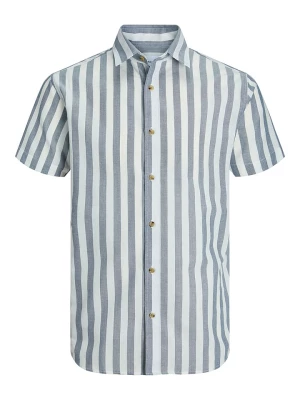 Jack & Jones Koszula - Regular fit - w kolorze niebiesko-białym rozmiar: M