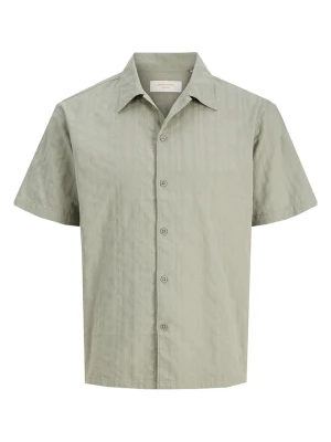 Jack & Jones Koszula "Riviera" w kolorze zielonym rozmiar: L