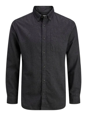 Jack & Jones Koszula - Slim fit - w kolorze antracytowym rozmiar: L