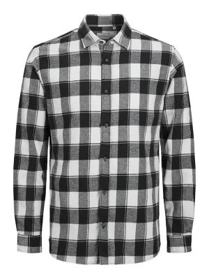 Jack & Jones Koszula - Slim fit - w kolorze czarno-białym rozmiar: S