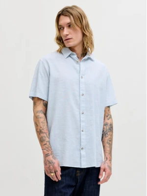 Jack & Jones Koszula Summer 12289160 Błękitny Regular Fit Niebieski jasny