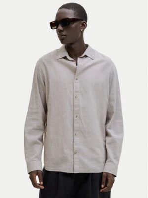 Jack & Jones Koszula Summer 12289174 Beżowy Regular Fit