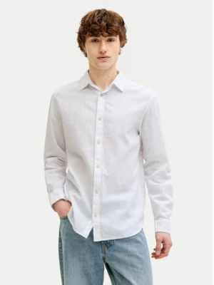 Jack & Jones Koszula Summer 12289174 Biały Regular Fit