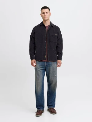 Jack & Jones Koszula sztruksowa w kolorze czarnym rozmiar: XL