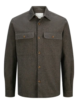 Jack & Jones Koszula w kolorze antracytowym rozmiar: M