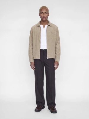 Jack & Jones koszula z sztruksu Mężczyźni Regular Fit Bawełna (100%) beżowy