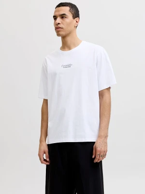 Jack & Jones Koszulka "Art" w kolorze białym rozmiar: M