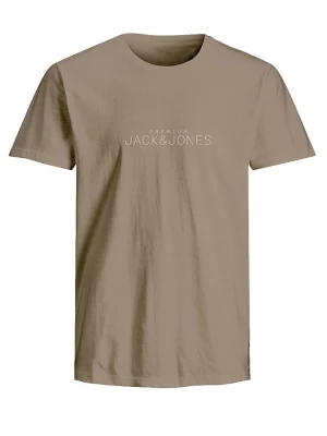 Jack & Jones Koszulka "Avance" w kolorze karmelowym rozmiar: M