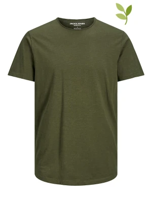 Jack & Jones Koszulka "Basher" w kolorze khaki rozmiar: XL