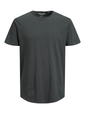 Jack & Jones Koszulka "Basher" w kolorze antracytowym rozmiar: S