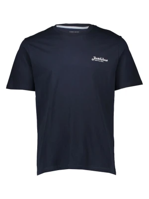 Jack & Jones Koszulka "Beau" w kolorze granatowym rozmiar: L