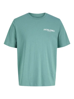Jack & Jones Koszulka "Blaoscar" w kolorze turkusowym rozmiar: XL