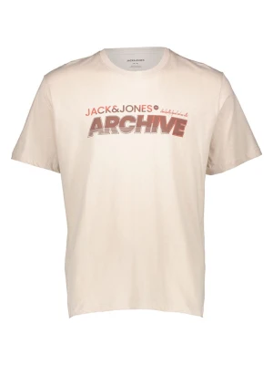Jack & Jones Koszulka "Brat" w kolorze beżowym rozmiar: M